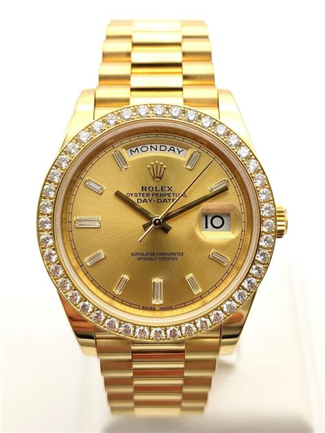 gold rolex 40|rolex day date 40 price.